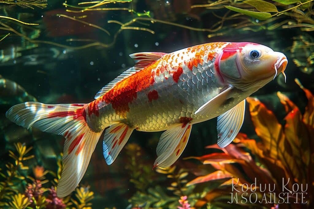 Kohaku fish: characteristics and care of this koi carp