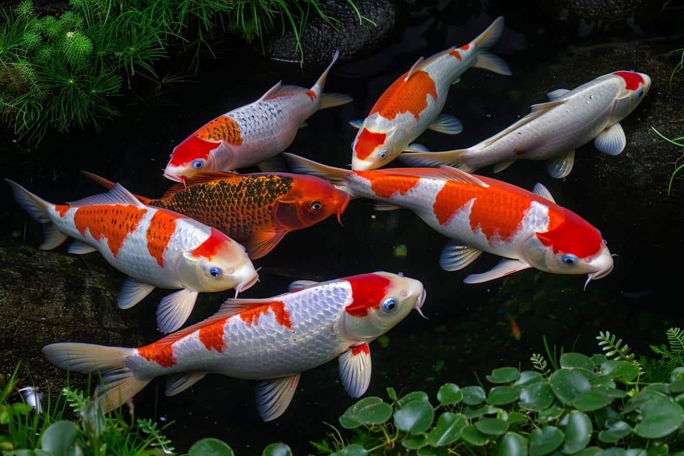 Kohaku fish: characteristics and care of this koi carp