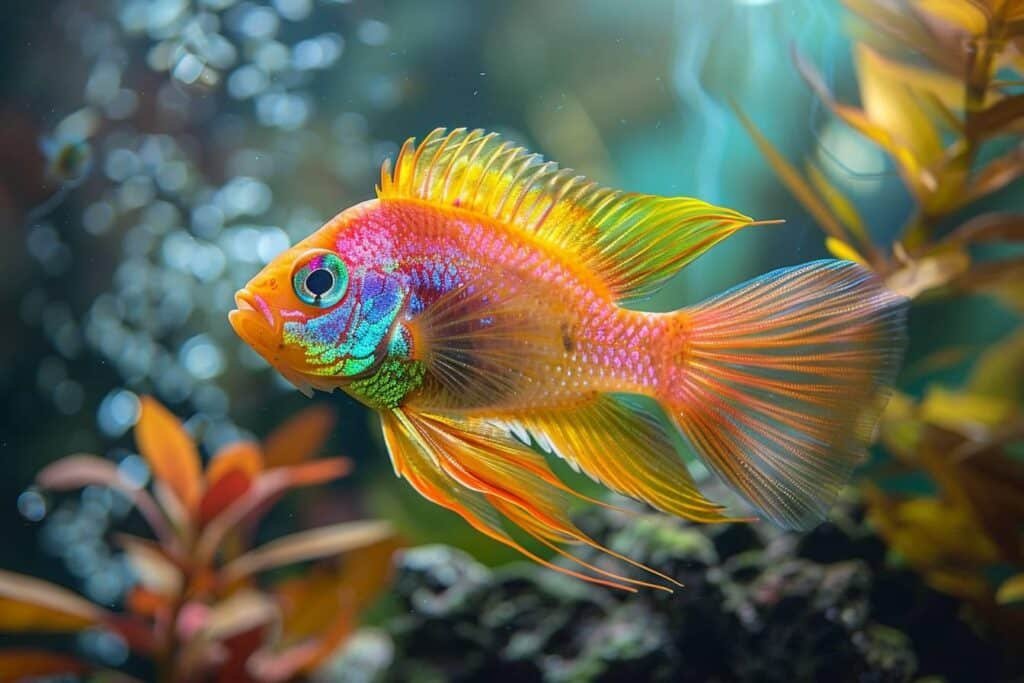 Poisson télescope cohabitation : guide pour un aquarium harmonieux