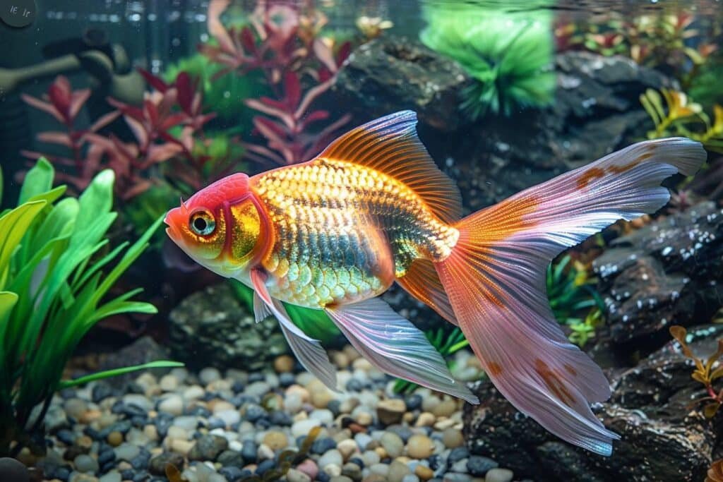 Shubunkin fish: characteristics and care in an aquarium