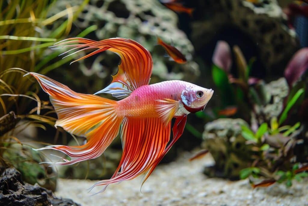 Poisson comète taille adulte : caractéristiques et soins