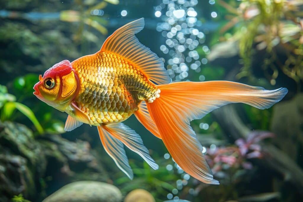 Poisson oranda : caractéristiques et soins du poisson rouge exotique