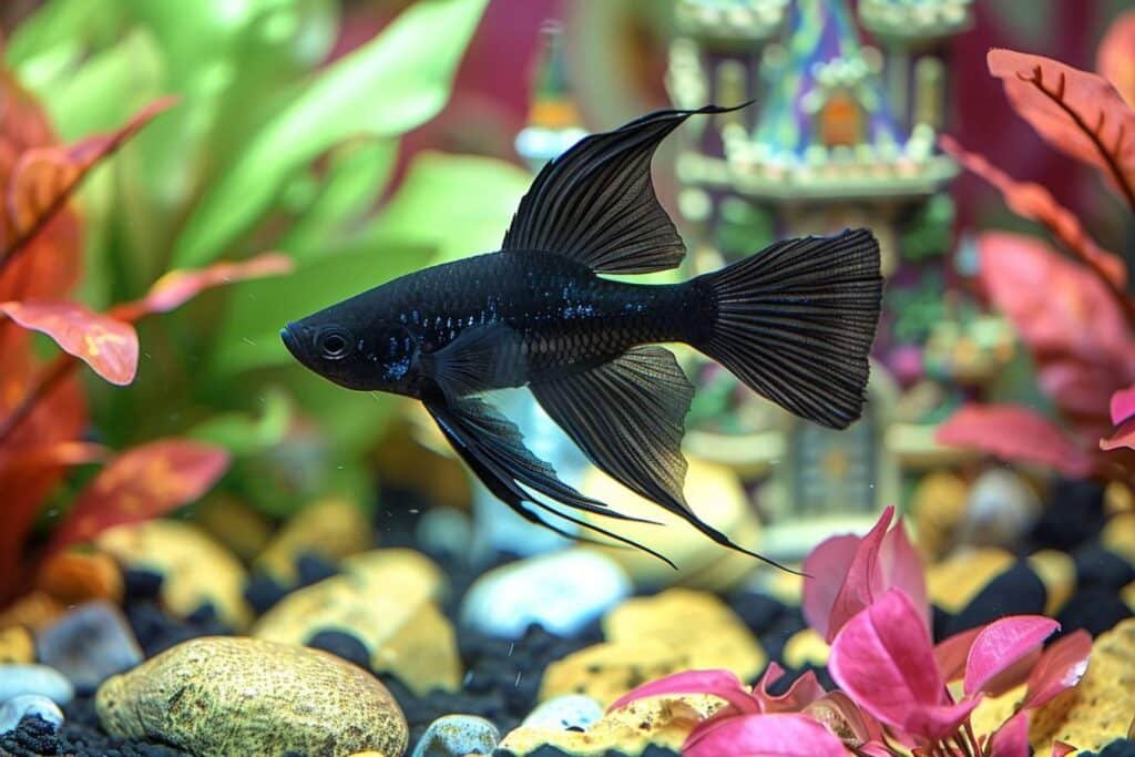 Poisson comete noir : tout savoir sur ce poisson d'aquarium