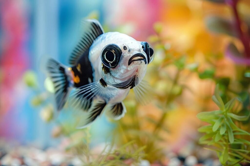 Poisson télescope panda : caractéristiques et soins essentiels