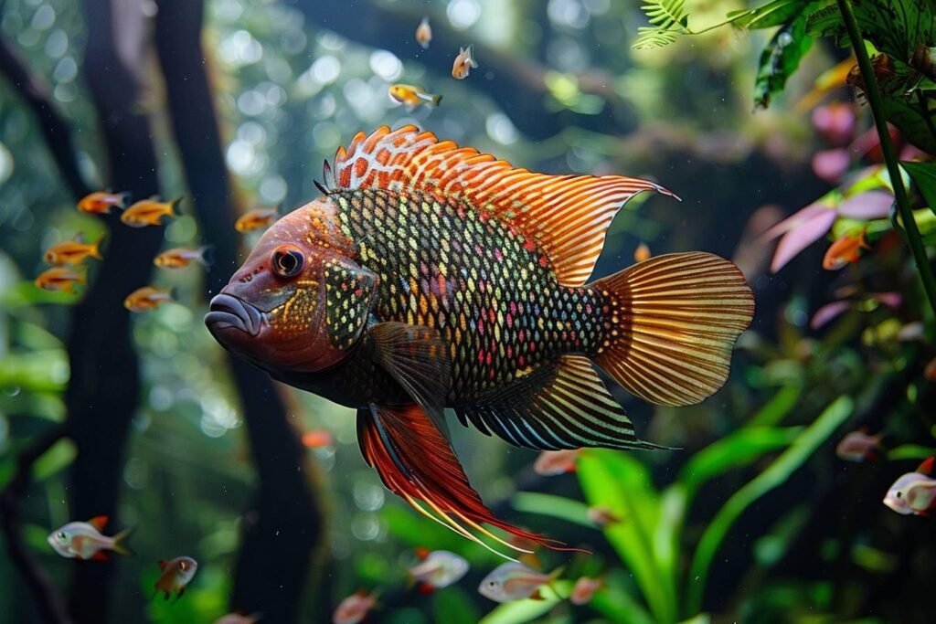 Poisson télescope taille adulte : caractéristiques et soins