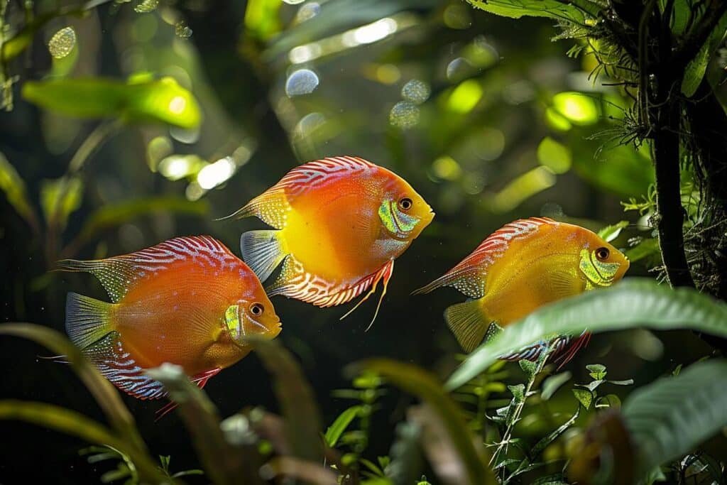 Discus sauvage : habitat et comportement dans la nature