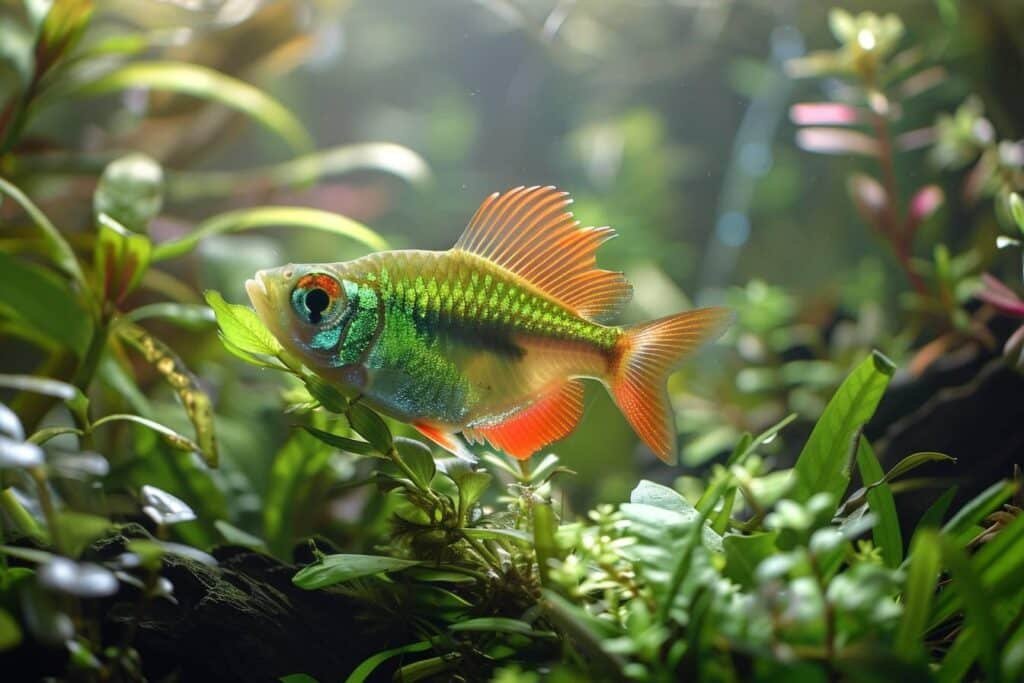 Reproduction tetra amande : guide pratique pour l'élevage