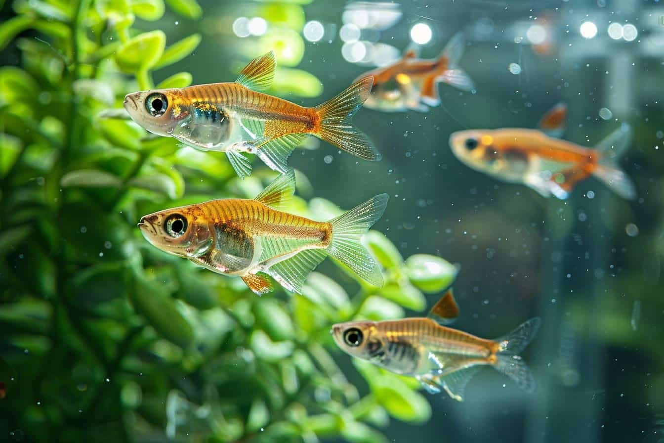 Reproduction tetra amande : guide pratique pour l'élevage