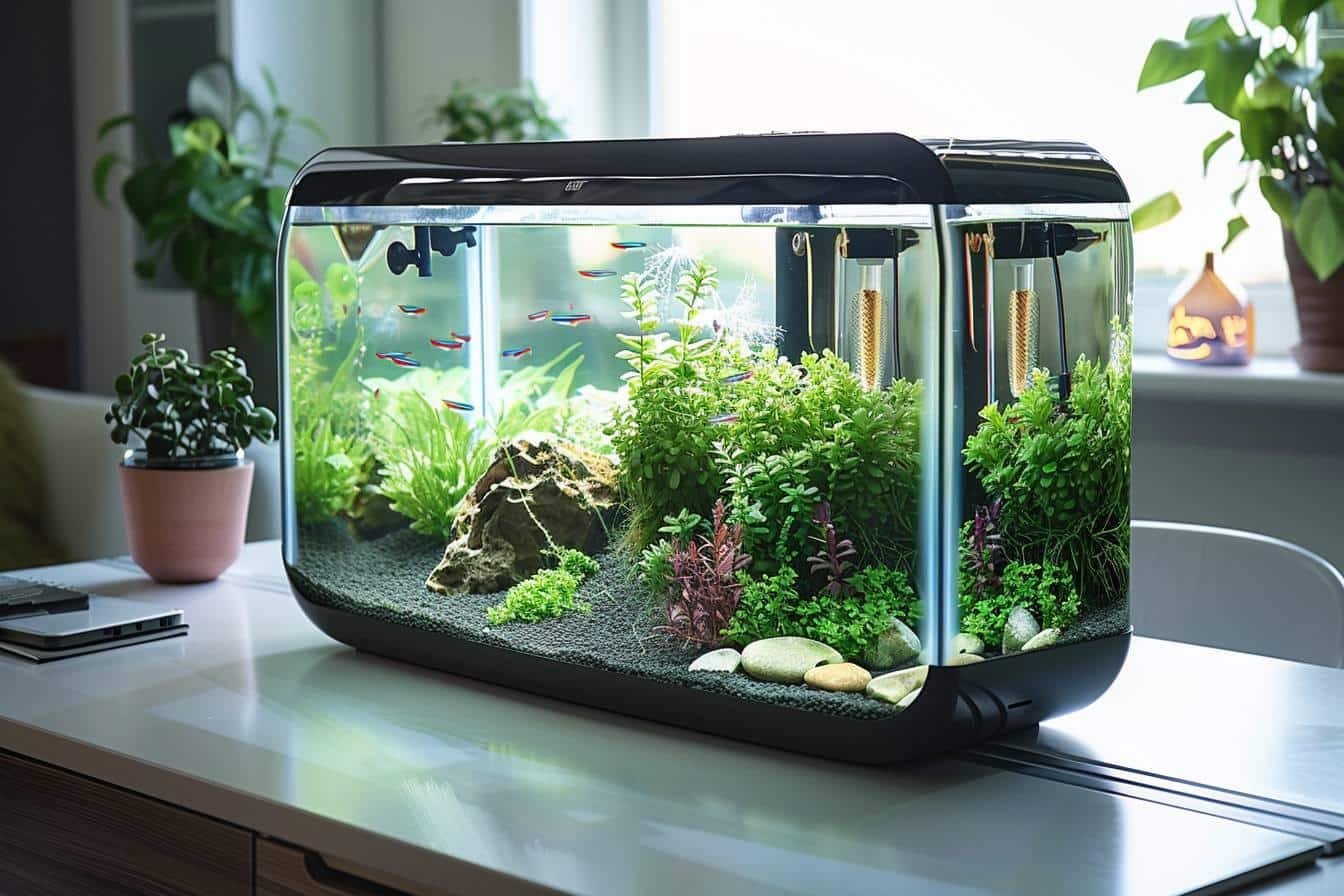 Nano aquascape: creating an exciting mini-aquatic ecosystem