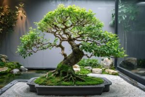 Bonsai aquascape : l'art de fusionner nature terrestre et aquatique