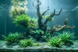 Aquascaping racine et pierre : créer un paysage aquatique naturel