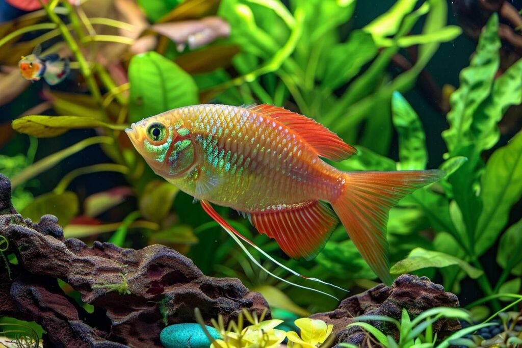 Male or female pearl gourami: how to tell them apart