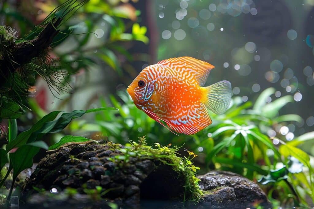 Discus nourriture : guide pour bien alimenter votre poisson