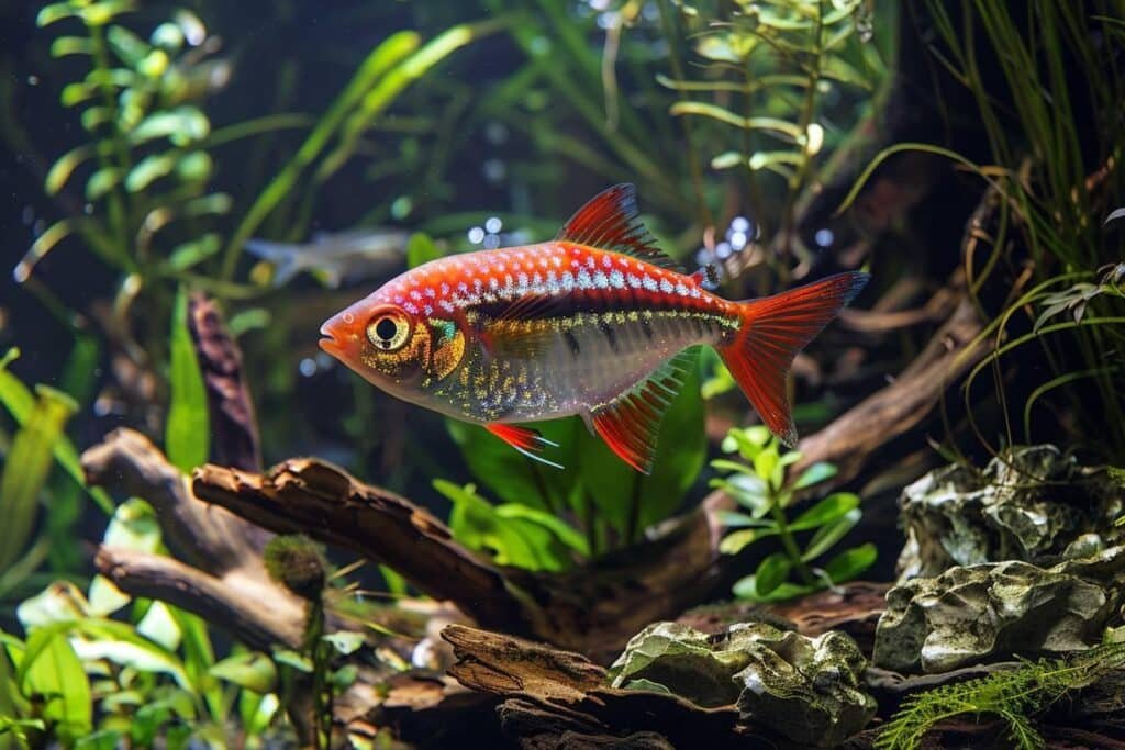 Poisson hachette cohabitation : conseils pour un aquarium harmonieux