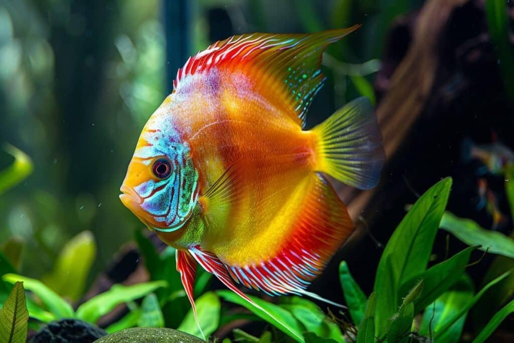 Scalaire discus : élevage et soins du poisson d'aquarium