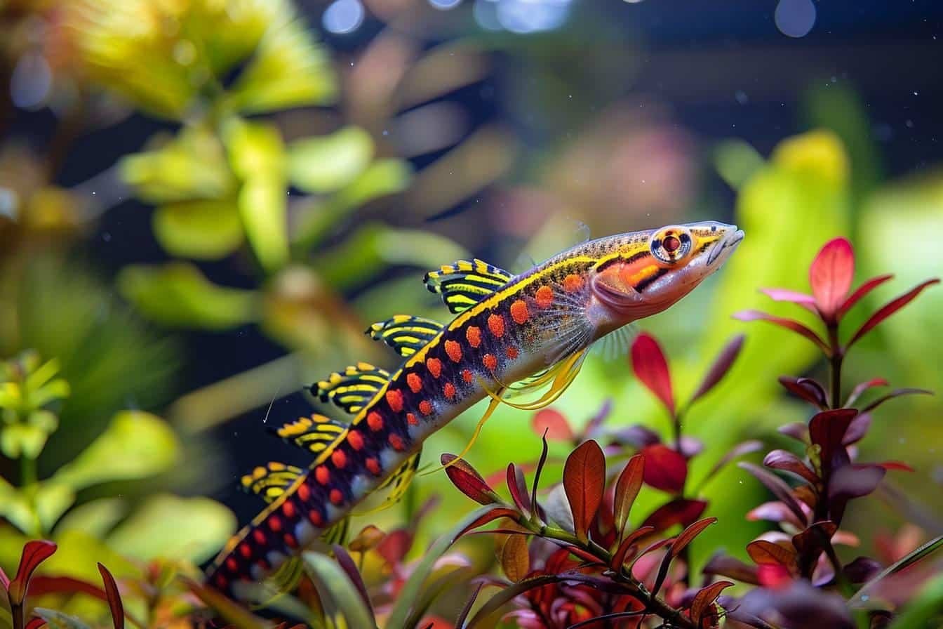 Acanthophthalmus kuhlii: long-bearded catfish