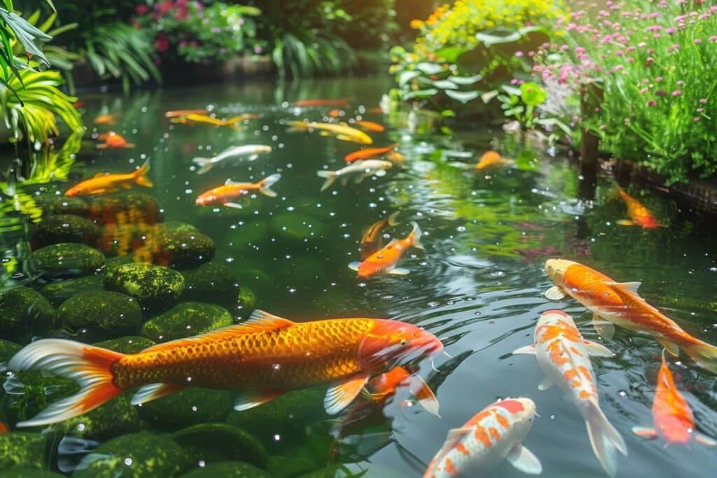 Comment bien filtrer l'eau d'un bassin koi : guide pratique