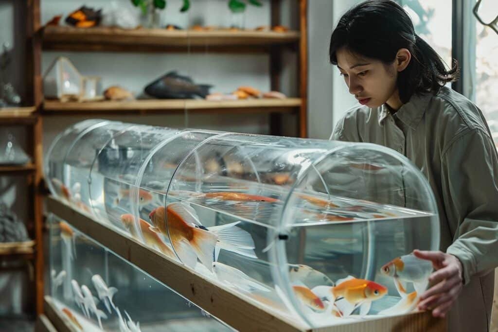 Comment choisir un aquarium pour carpe koi : guide et conseils