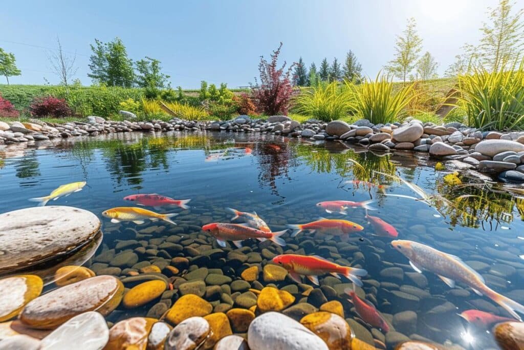 Construire mon premier bassin extérieur pour poissons : erreurs et leçons