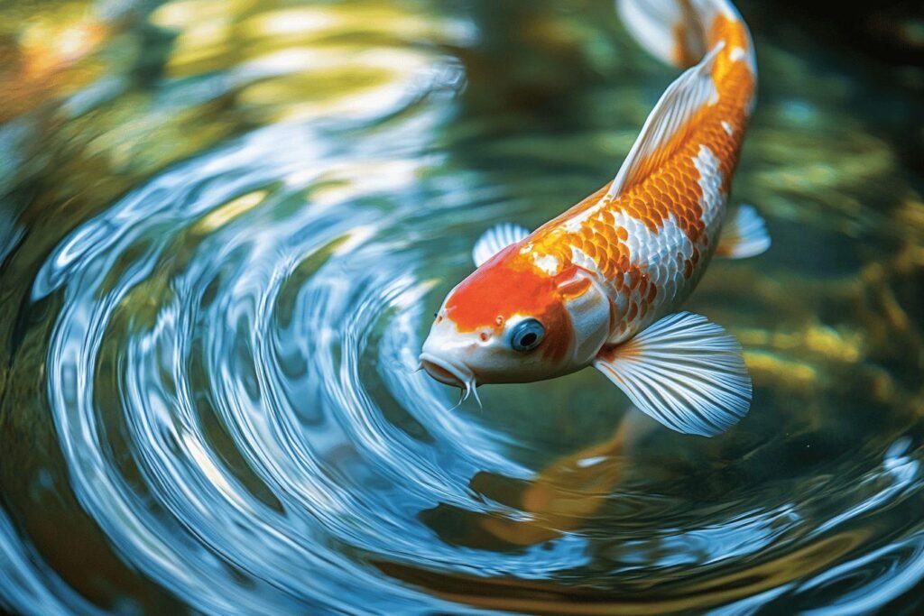 Combien de temps vit une carpe koi en bassin : longévité et facteurs clés