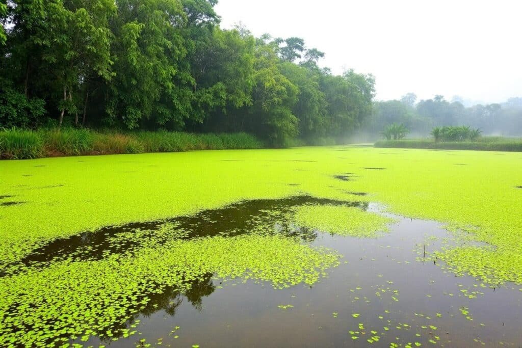 Algues vertes bassin traitement bio : solutions efficaces