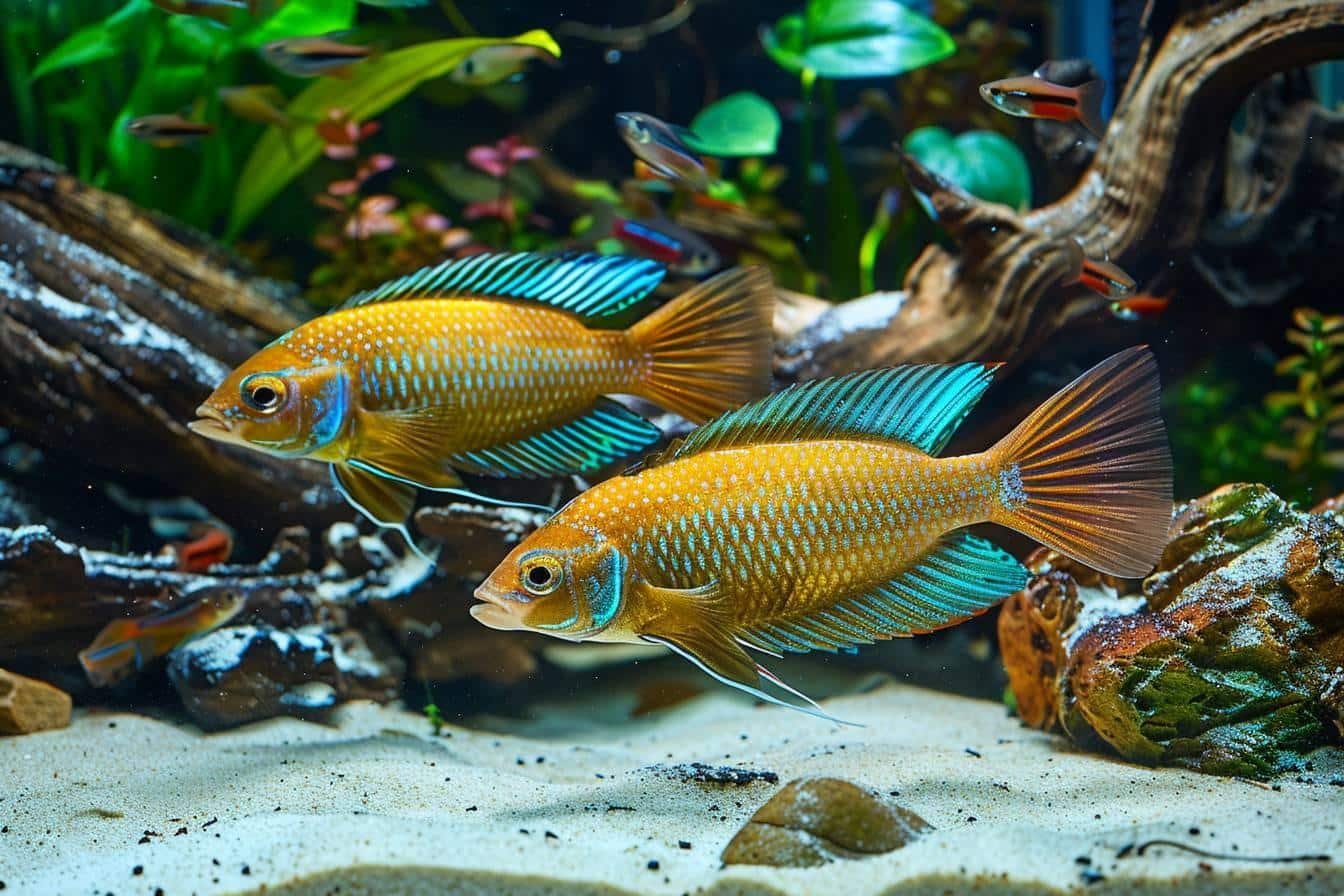 Ramirezi gold : guide d'élevage du poisson doré